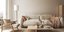 Σαλόνι με άδειο τοίχο/Φωτογραφία: Shutterstock