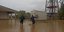 Εργαζόμενοι του ΟΤΕ σε περιοχή με πλημμύρες