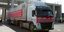 Ένα από τα φορτηγά που αναχώρησαν από την Κίνα για την ρωσική πόλη Νοβοσιμπίρσκ