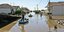 Με βάρκες στα πλημμυρισμένα χωριά του θεσσαλικού κάμπου
