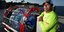 Ο 44χρονος Ρεζά Μπαλουχί στο Λέικ Παρκ της Φλόριντα με το ιδιότυπο σκάφος του το 2016