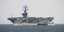 Το αεροπλανοφόρο USS Eisenhower του ΠΝ των ΗΠΑ πλέει στην Ανατολική Μεσόγειο