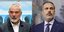 Ο Τούρκος υπουργός Εξωτερικών, Χακάν Φιντάν (Δεξιά) και ο ηγέτης της πολιτικής πτέρυγας της Χαμάς Ισμαϊλ Χανίγιε (Αριστερά)/ Φωτογραφίες AP