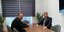 Θεσσαλονίκη Συνάντηση Ανδρουλάκη- Αγγελούδη στα γραφεία του ΠΑΣΟΚ 