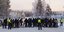 Αιτούντες άσυλο με ποδήλατα στα σύνορα Φινλανδίας - Ρωσίας