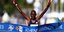 Ο τερματισμός του Κενυάτη Κίπτο, ο οποίος κέρδισε τον 40 Μαραθώνιο της Αθήνας