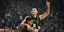 O Κώστας Σλούκας πανηγυρίζει τη νίκη για τον Παναθηναϊκό AKTOR επί της Βαλένθια στο πλαίσιο της 10ης αγωνιστικής της Euroleague