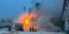Πυρκαγιά σε σταθμό αερίου στο Λένινγκραντ