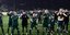 Οι παίκτες του Παναθηναϊκού πανηγυρίζουν τη μεγάλη πρόκριση επί του ΠΑΟΚ στον Τελικό Κυπέλλου