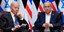 Aπό αριστερά ο Αμερικανός πρόεδρος, Τζο Μπάιντεν και ο Ισραηλινός πρωθυπουργός, Μπέντζαμιν Νετανιάχου