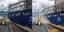 ή που το φορτηγό πλοίο Dali έπεσε σε προκυμαία στο λιμάνι της Αμβέρσας το 2016 
