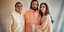 O πλουσιότερος άνθρωπος της Ινδίας Μουκές Αμπάνι με την σύζυγό του Νίτα και τον μικρότερο γιος τους Ανάντ