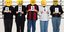 Κεφάλια από φιγούρες Lego καλύπτουν τα πρόσωπα συλληφθέντων