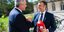 O Αυστριακός καγκελάριος Καρλ Νεχάμερ και ο Γάλλος πρόεδρος Εμανουέλ Μακρόν