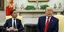Ο Μαρκ Ρούτε με τον Ντόναλντ Τραμπ το 2019