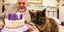Ο Leslie Greenhough με την Millie / FACEBOOK