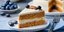 Αμερικάνικο carrot cake με μια... «πινελιά από βατόμουρα