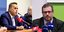 Ο υπουργός Περιβάλλοντος και Ενέργειας Σταύρος Παπασταύρου και ο υφυπουργός Νίκος Τσάφος