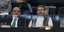 Ο Νίκος Ανδρουλάκης παρακολουθεί αγώνα του μπασκετικού Παναθηναϊκού