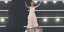 Η Κλαυδία στη σκηνή της Eurovision 2025