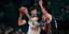 Φάση από το Game 1 ανάμεσα σε Παναθηναϊκό και Προμηθέα
