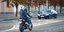 Κίνηση μοτοσυκλέτας σε δρόμο 