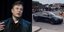 Ο Έλον Μασκ και το ρομποταξί της Tesla που έκανε χθες δοκιμαστική διαδρομή στο Όστιν του Τέξας