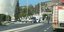 Εικόνα από το σημείο που σημειώθηκε το σοβαρό τροχαίο στην Ελευσίνα