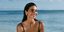 Το μοντέλο Roccio Crusset με μαγιό Calzedonia