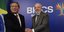 Ο οικοδεσπότης της συνόδου των BRICS, Βραζιλιάνος πρόεδρος Λούλα ντα Σίλβα με τον Κινέζο πρωθυπουργό Λι Τσιανγκ