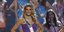 Η Camille Cerf (στο κέντρο), που κέρδισε τον διαγωνισμό το 2015, είπε ότι δεν είχε μιλήσει ποτέ με τον συγγραφέα