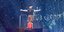 Ο Akykas με το «Ferto» στην σκηνή της Eurovision 2026 - AP
