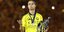 Ο Κριστιάνο Ρονάλντο με την κούπα της Saudi Pro League