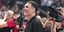 Ο Γιώργος Μπαρτζώκας μετά την κατάκτηση της Euroleague από τον Ολυμπιακό