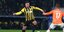 Στιγμιότυπο από τον αγώνα ΟΦΗ-ΑΕΚ στη Super League