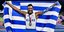 Ο Εμμανουήλ Καραλής μετά την κατάκτηση του ασημένιου μεταλλίου στο Ευρωπαϊκό Πρωτάθλημα Στίβου στο Μπέρμιγχαμ