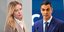 Η Τζωρτζια Μελόνι και ο Πέδρο Σάντσεθ