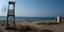 Πύργος ναυαγοσώστη σε παραλία