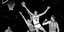 Ο Μπομπ Πετίτ σε αγώνα των Χοκς στο NBA