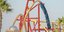 To λούνα παρκ Six Flags Magic Mountain