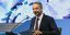 Ο Κυριάκος Μητσοτάκης στη συνέντευξη Τύπου της ΔΕΘ