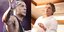 George Mazonakis and hypnotherapist Nasos Komianos
