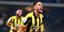 Ο Μιγιάτ Γκατσίνοβιτς σε αγώνα της ΑΕΚ στην Super League