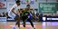 Στιγμιότυπο από το Καρδίτσα - Άρης για την Basket League