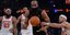 Αγωνιστικό στιγμιότυπο από αγώνα του NBA ανάμεσα σε Καβαλίερς και Νικς στο NBA