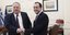 Συνάντηση Νίκου Κοτζιά με Νίκο Χριστοδουλίδη /Φωτογραφία intime news