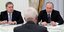O Bλάντιμιρ Πούτιν και ο Γιούρι Ουσάκοφ/ Φωτογραφία AP images