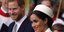 Ο πρίγκιπας Χάρι και η Μέγκαν Μαρκλ /Φωτογραφία: AP