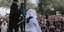 Φωτογραφία αρχείου ανάλογης τιμωρίας γυναίκας στο Άτσεχ της Ινδονησίας (Φωτογραφία: ΑΡ) 