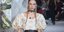 Μοντέλο στο show Alexander McQueen για την άνοιξη 2019/Φωτογραφία Splash/ideal Images